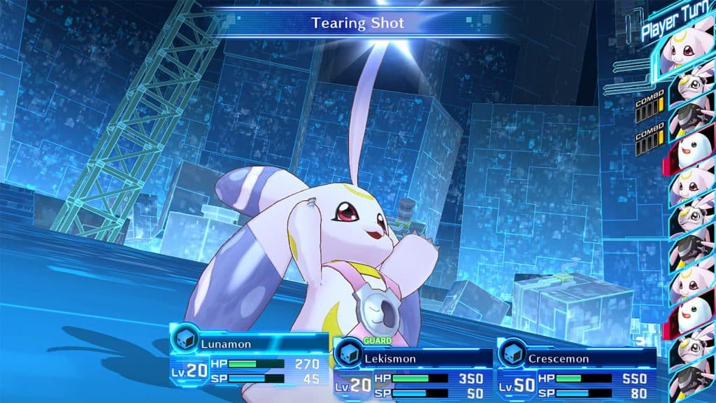 A screenshot from Digimon Story Cyber Sleuth