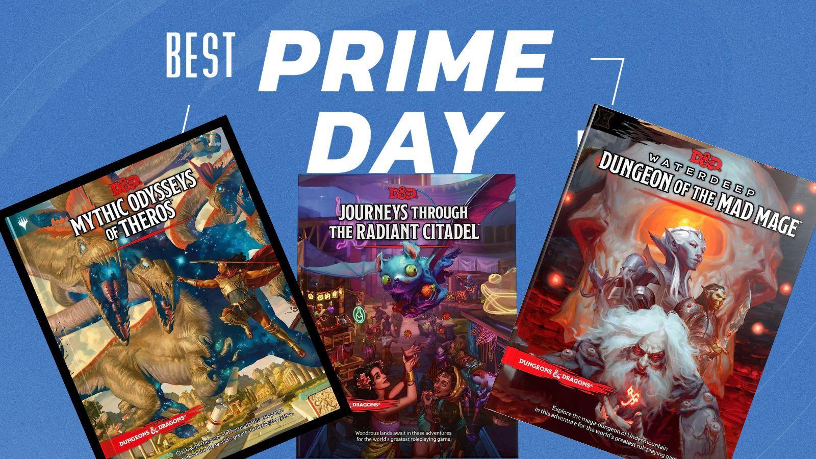 Dungeons & Dragons Prime Day adventure books