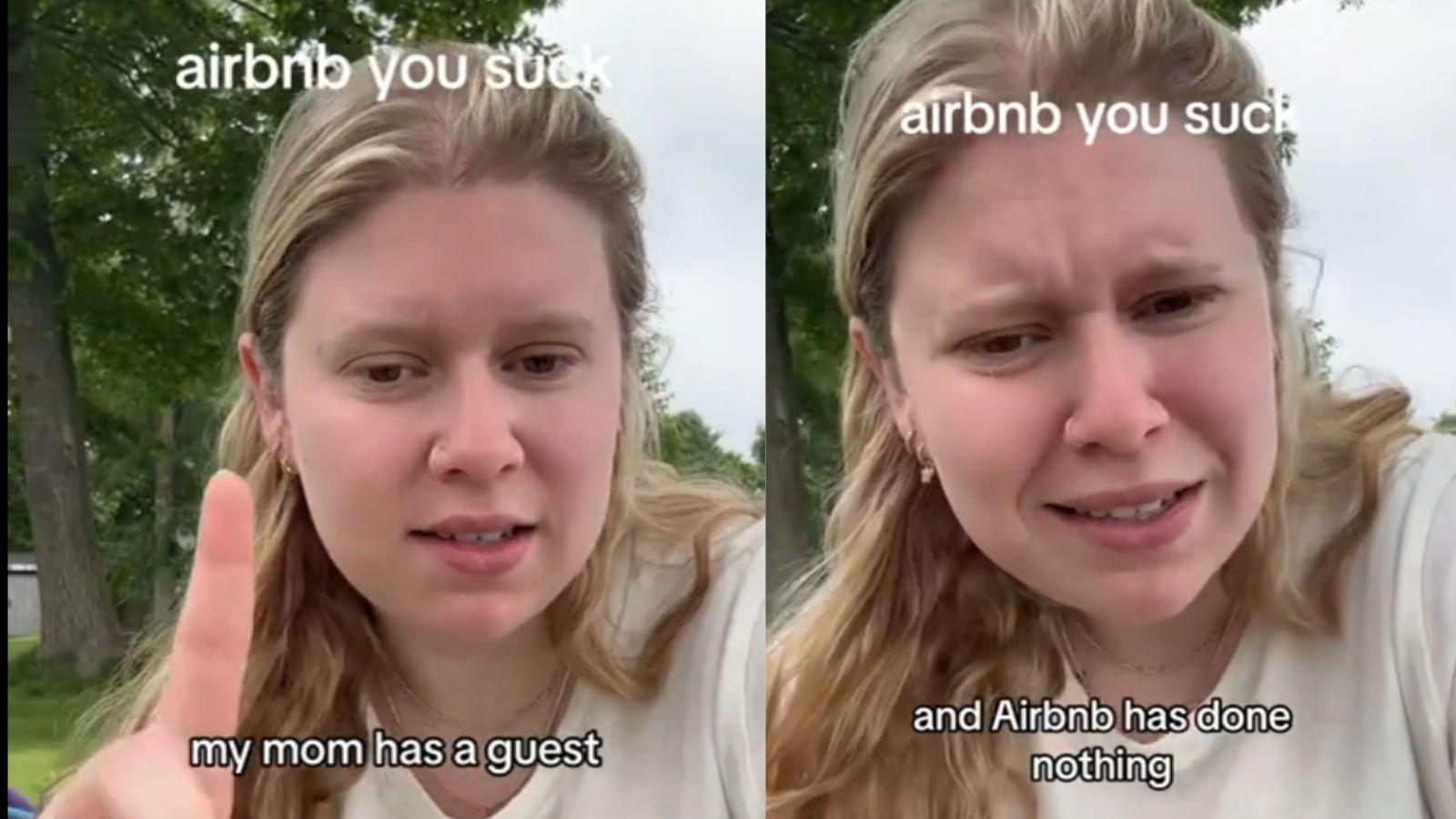 tiktoker complaints about airbnb