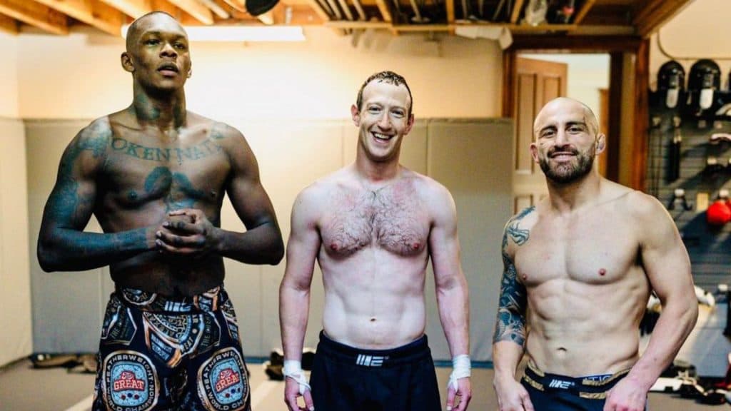 Mark Zuckerberg trains with UFC champions ahead of potential Elon Musk fight