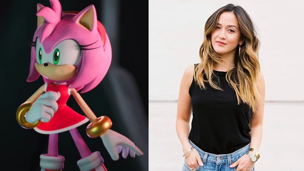 Shannon Chan-Kent and Amy Rose, who voices them in the Sonic Prime voice cast