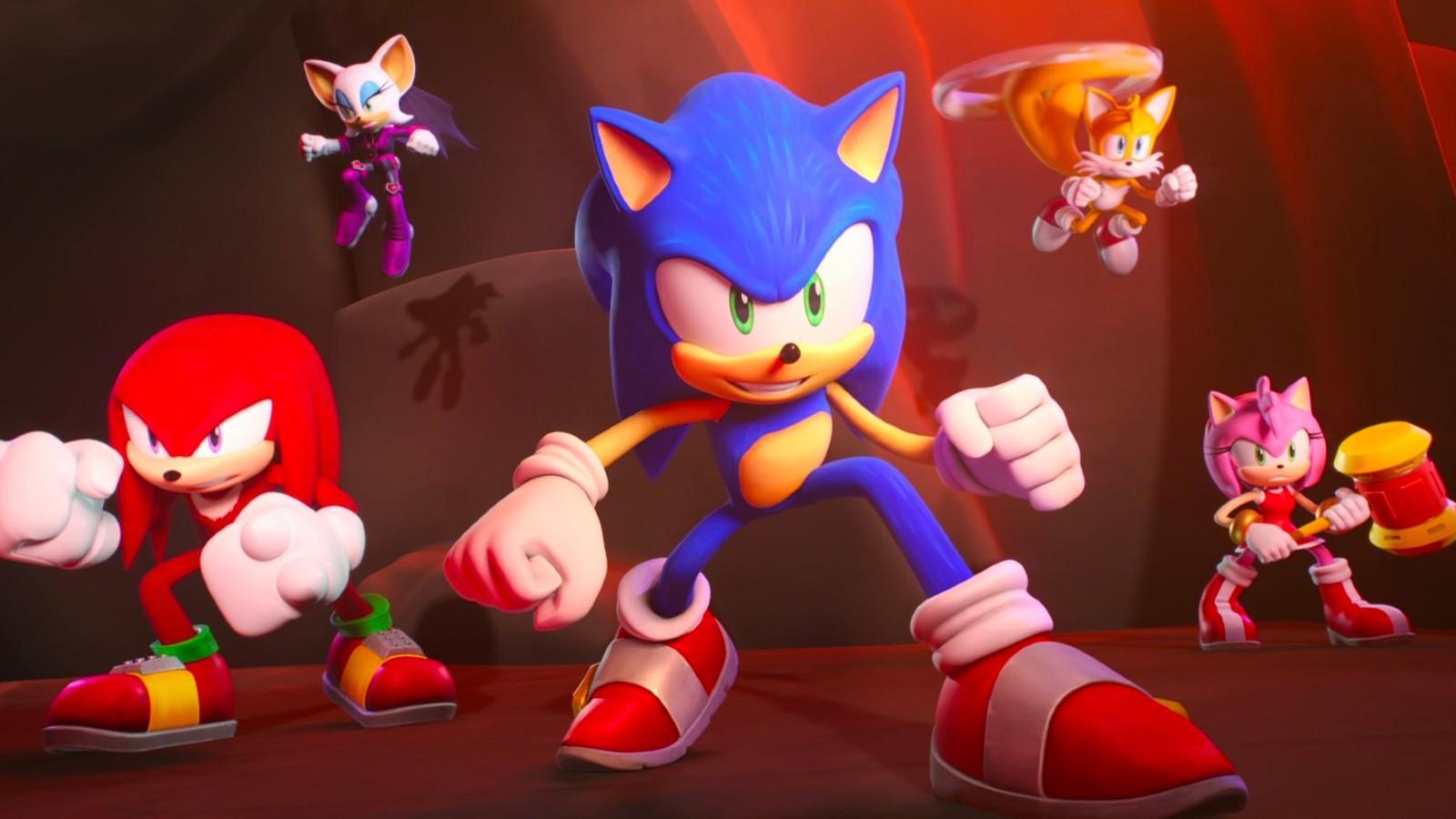 The characters in Sonic Prime Season 2