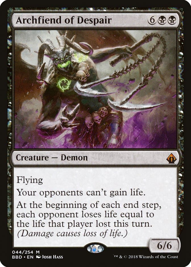 Archfiend of Dispair in Magic the Gathering