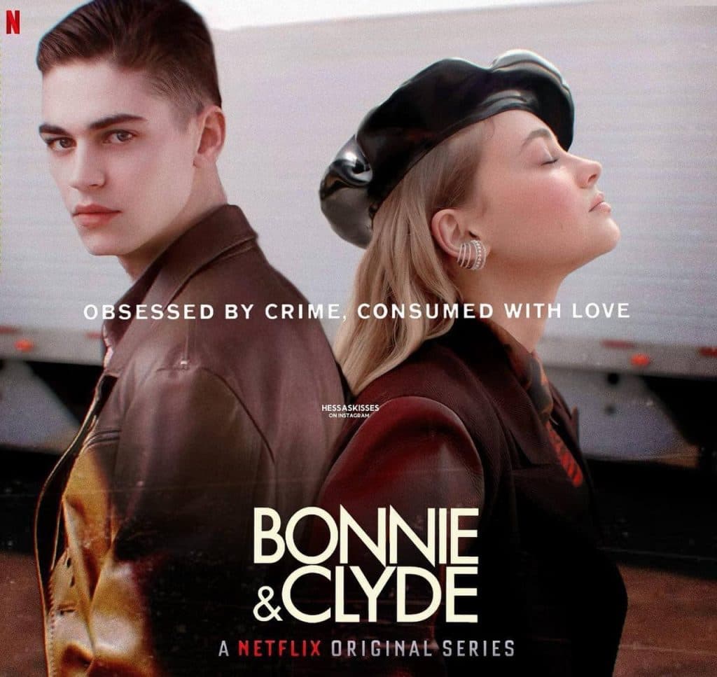 The fake Bonnie and Clyde Netflix 2023 poster