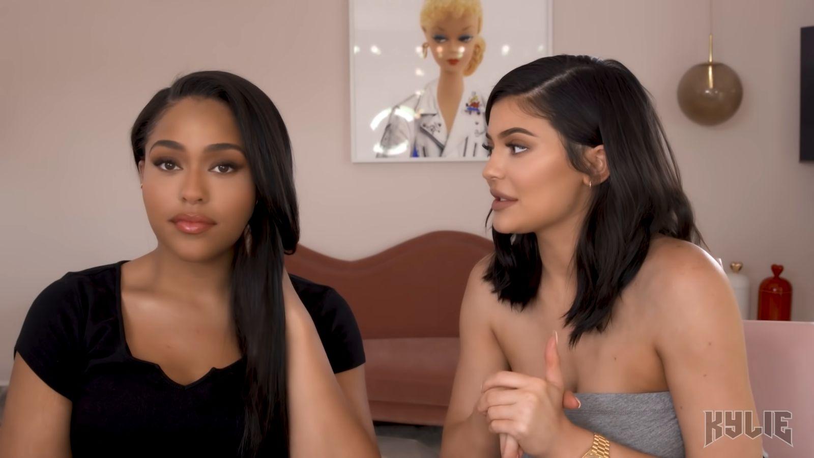 kylie jenner and jordyn woods answering Q&As