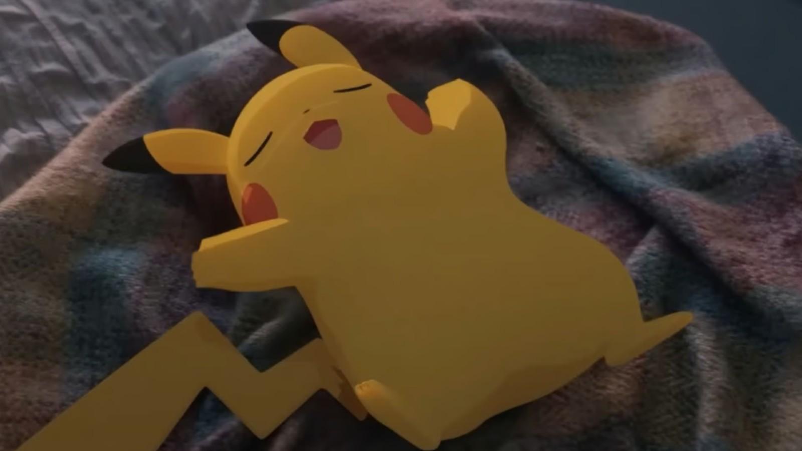 An image of Pikachu in Pokemon Sleep.