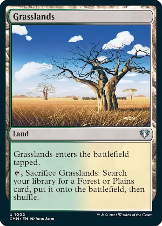 Grasslands art from Magic the Gathering