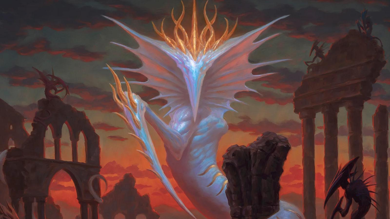 Art of the Sliver Gravemother from Magic the Gathering
