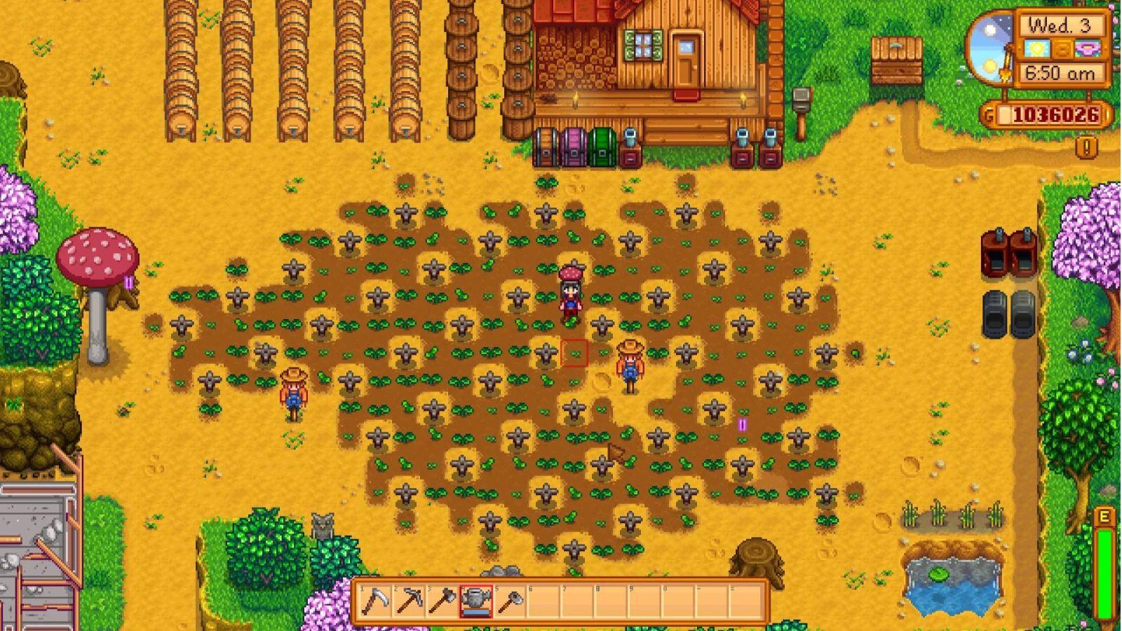 Stardew Valley player earns 1 million without leaving f arm
