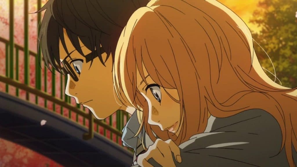 A still from Your Lie in April