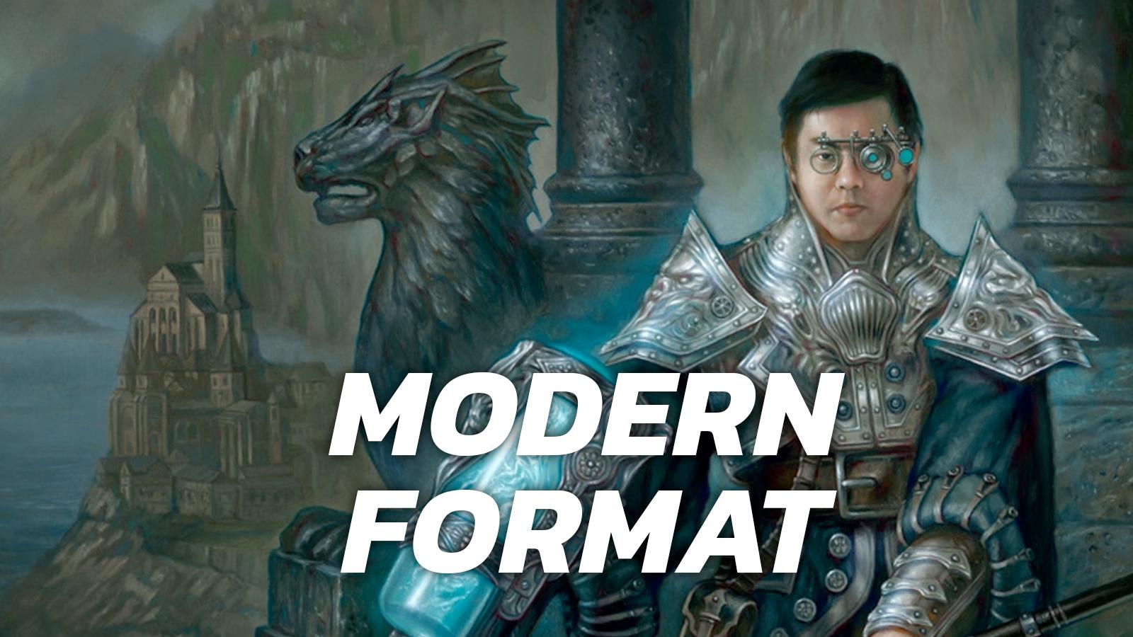 MTG Modern Format written on top of Snapcaster Mage