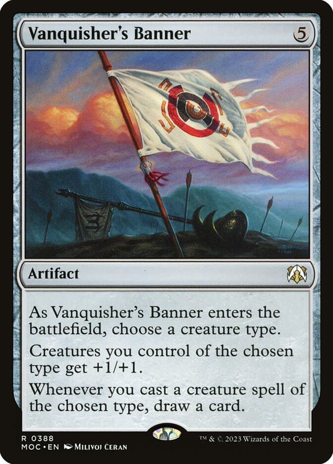 Vanquisher's Banner in Magic the Gathering
