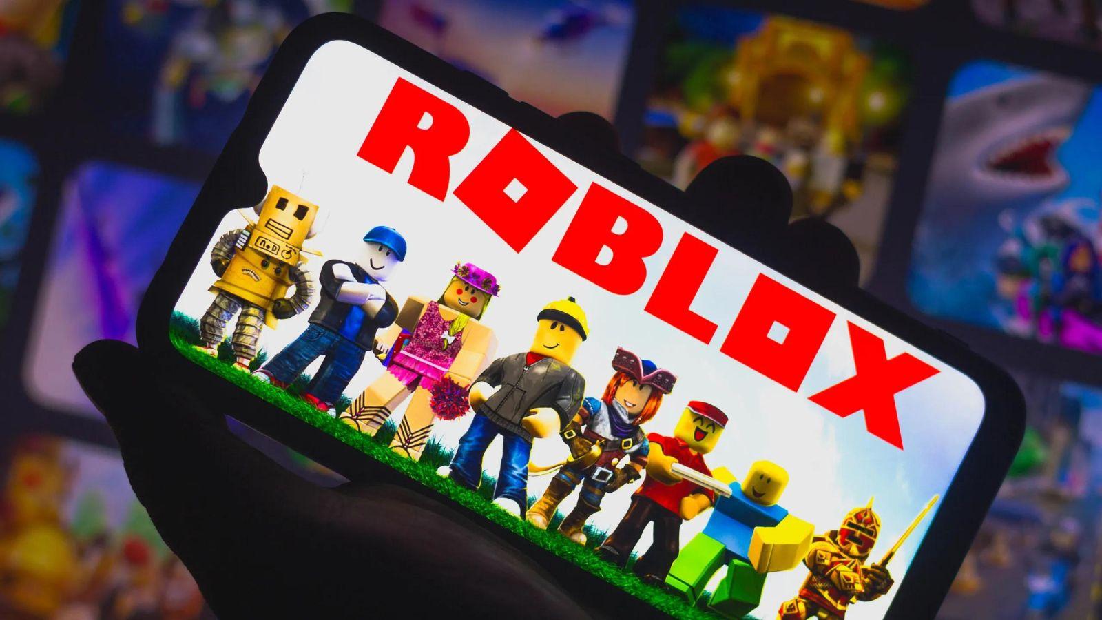 Roblox on a mobile phone
