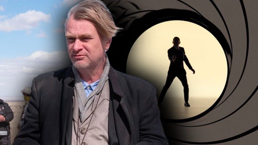 Christopher Nolan and the barrel shot from James Bond