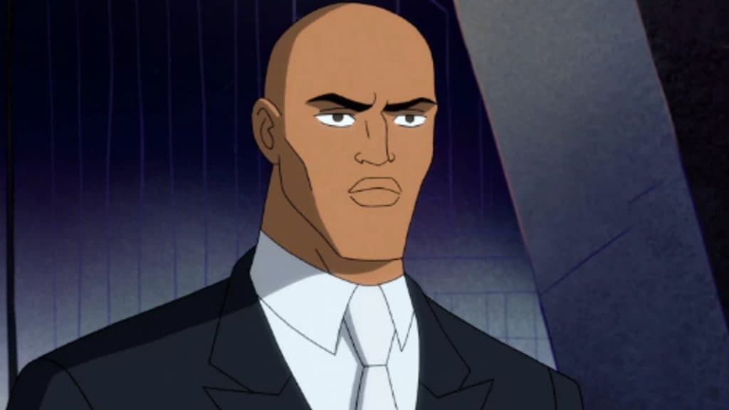 A close up of Lex Luthor