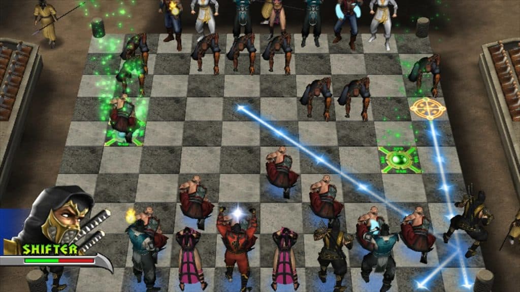 Mortal Kombat Kombat Chess minigame