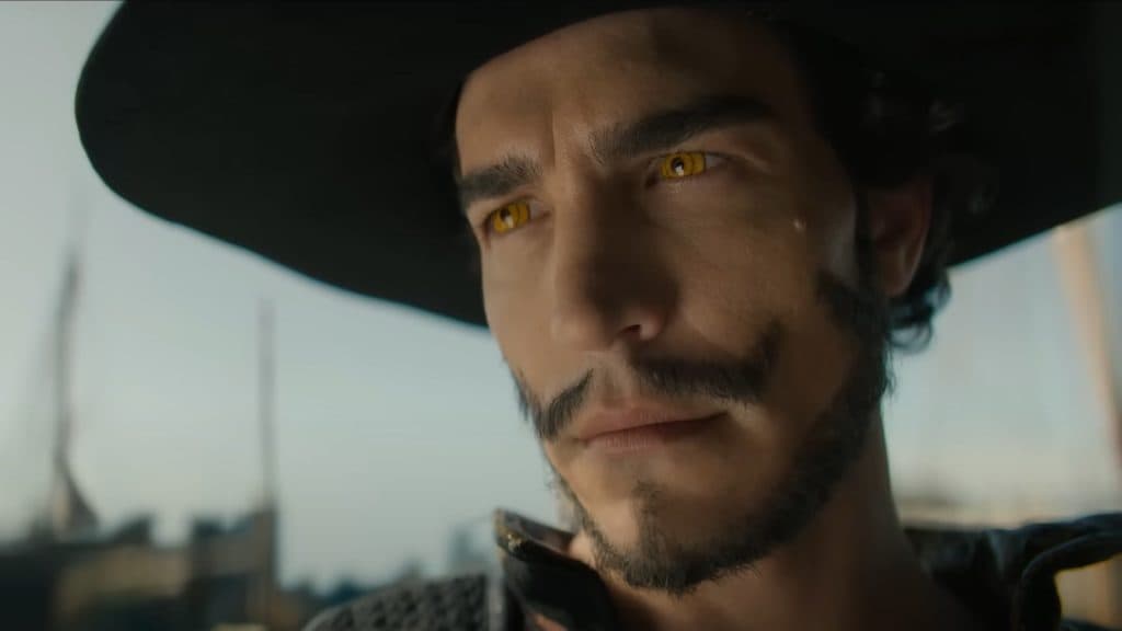 An image of Mihawk from One Piece live-action