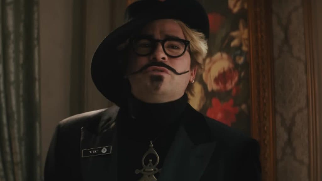 Dan Levy as Vic in Haunted Mansion