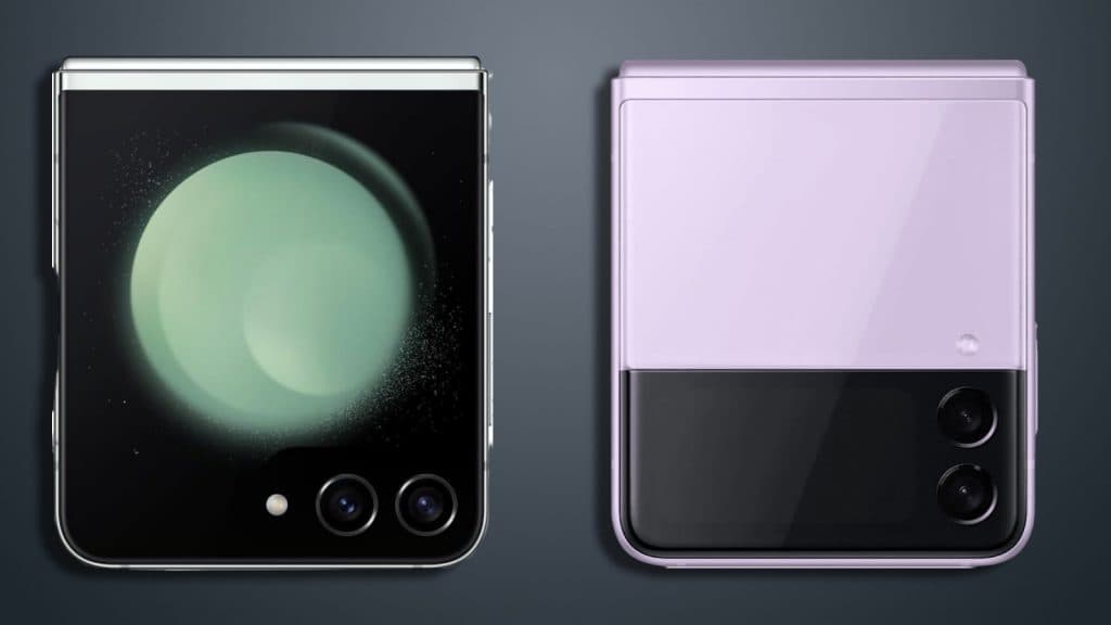 Galaxy Z Flip 5 vs Galaxy Z Flip 4 external display and camera