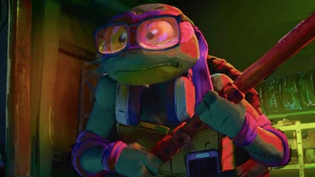 Micah Abbey as Donatello in TMNT