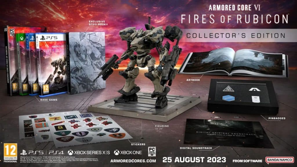 collector's edition for armored core 6