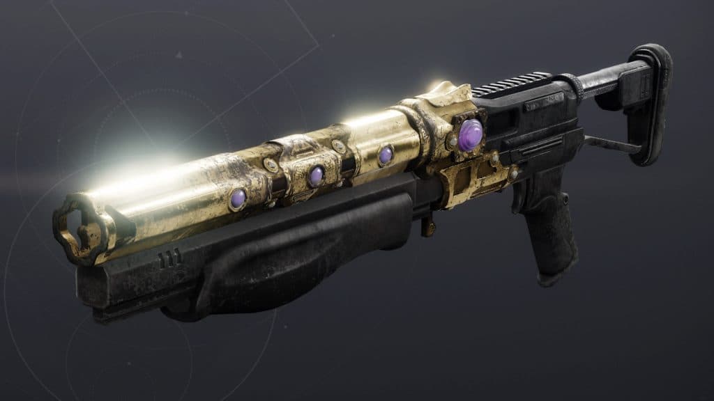 The Imperial Decree Legendary Shotgun in Destiny 2.