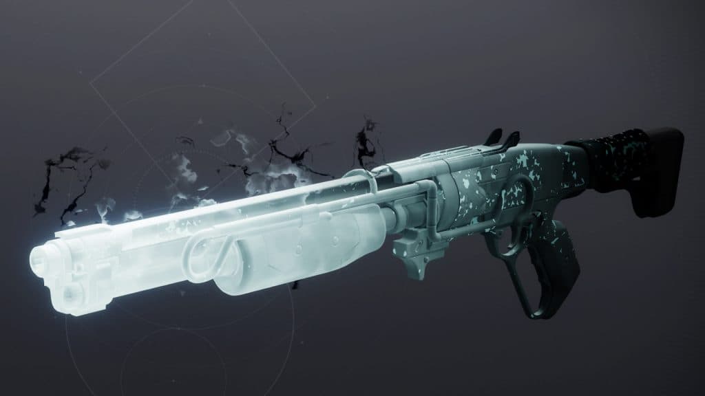 The Until Its Return Legendary Shotgun in Destiny 2.