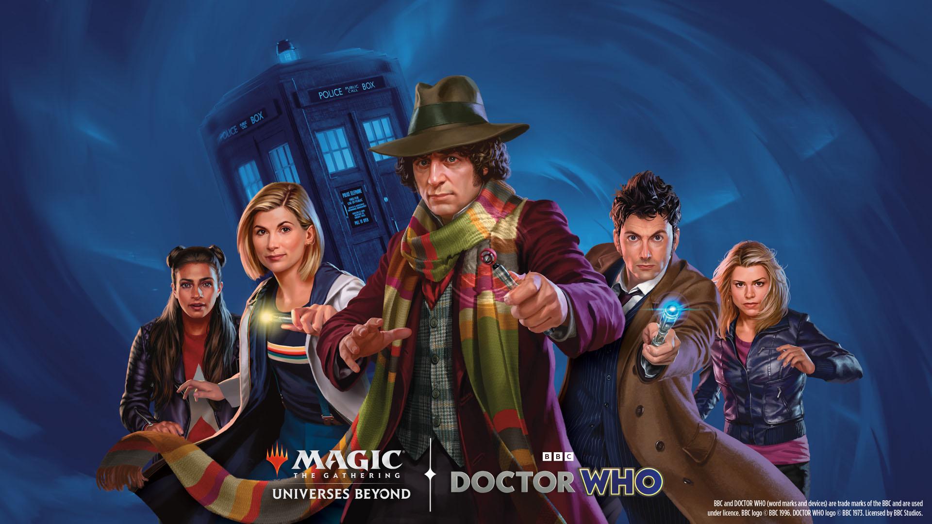 MTG Doctor Who art