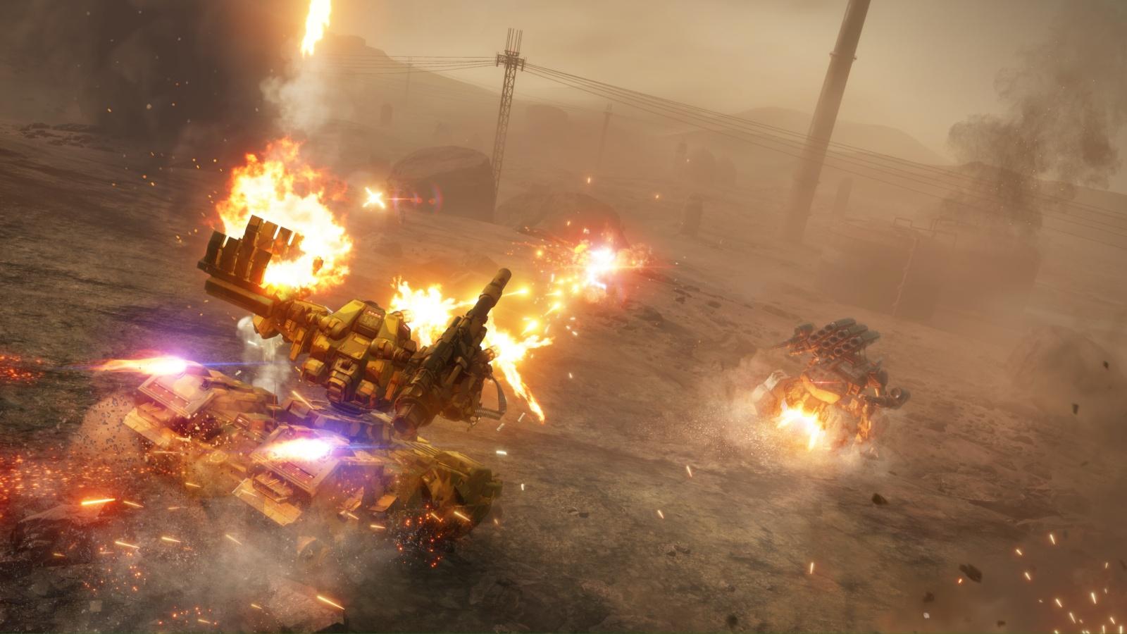 A screenshot of Armored Core 6 from Steam