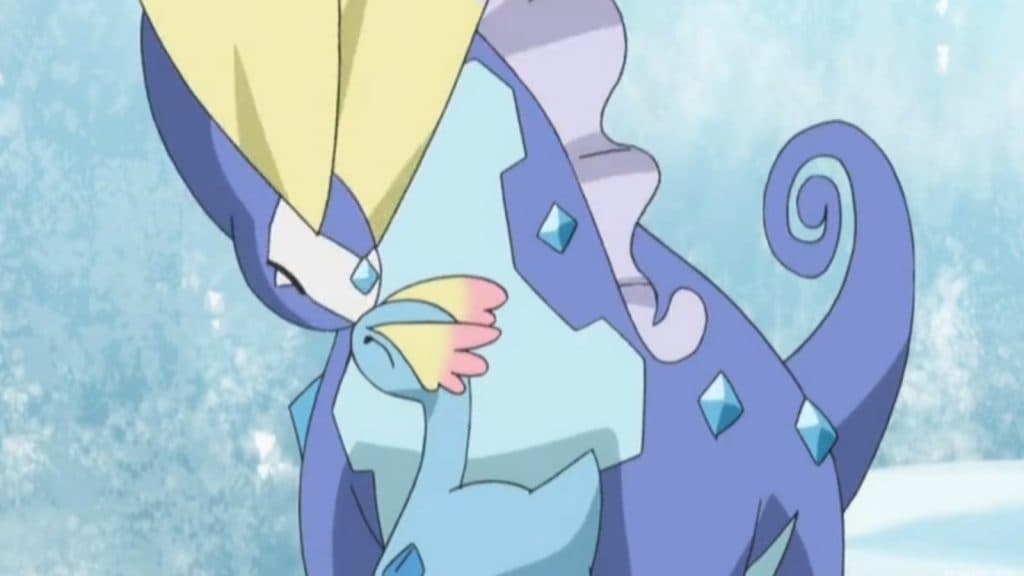 Amaura and Aurorus, two of the Pokemon to feature in Adventure Week 2023 Pokemon Go event.