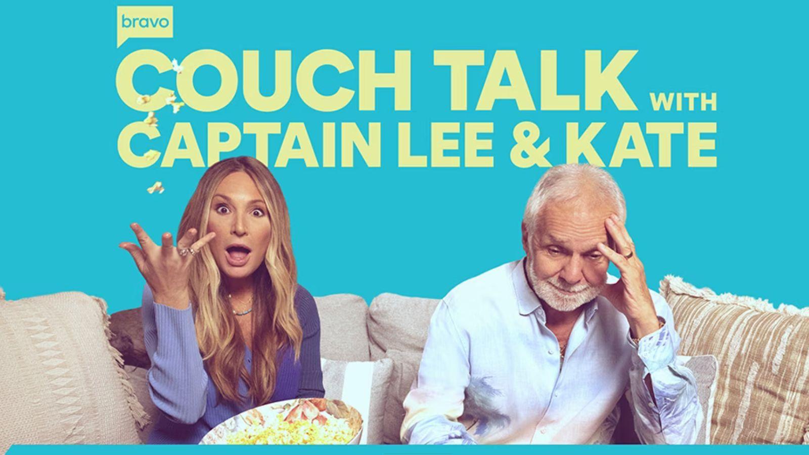 Captain Lee and Kate Chastain from Below Deck