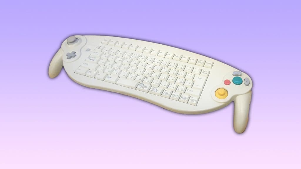 Gamecube keyboard