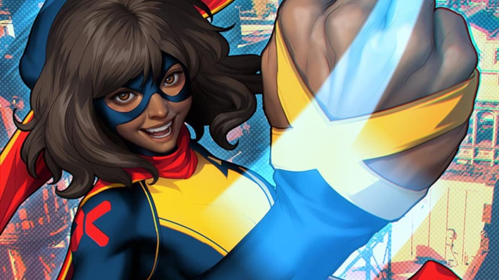 Ms. Marvel in her X-Men costume