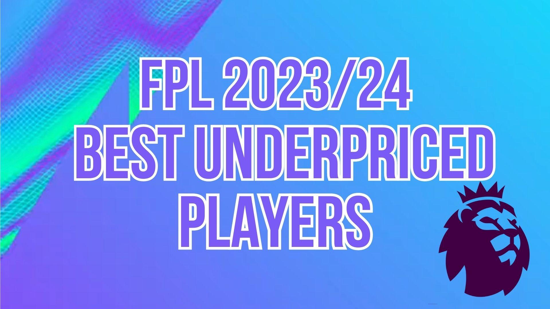 Premier League logo with best underpriced players text