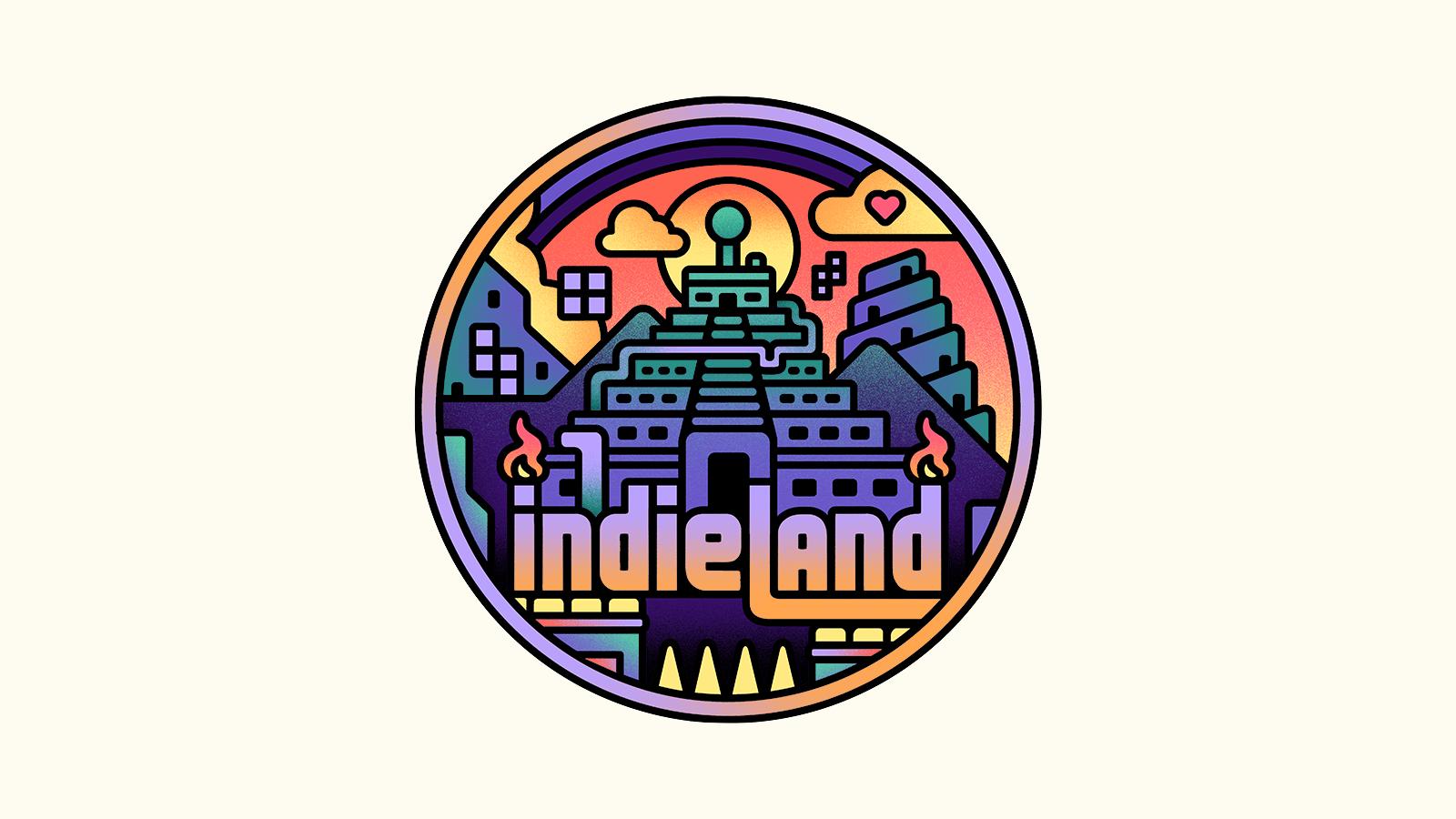 IndieLand Logo on Cream Background