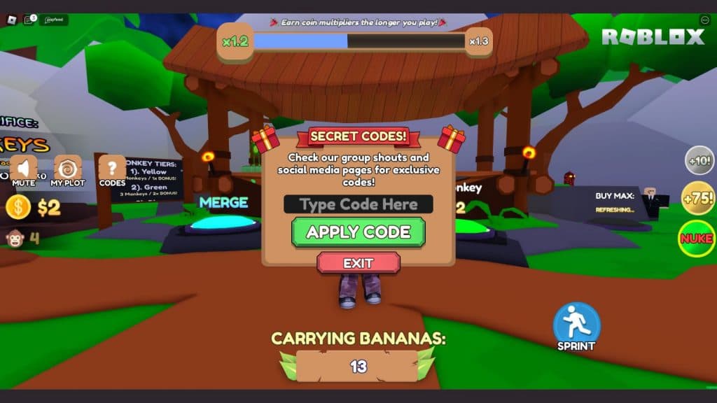 Monkey Tycoon Codes (December 2023) - Roblox