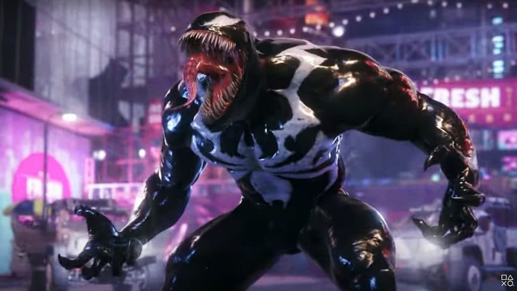 Venom from Spider-man 2