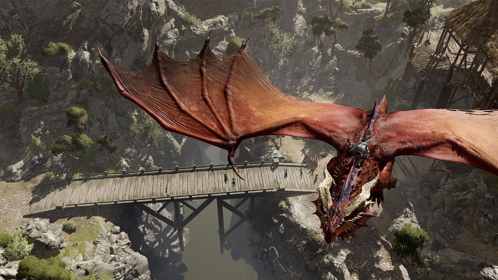 Red Dragon in Baldur's Gate 3