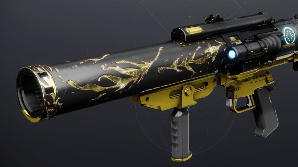 Crowning Duologue Legendary Rocket Launcher in Destiny 2.