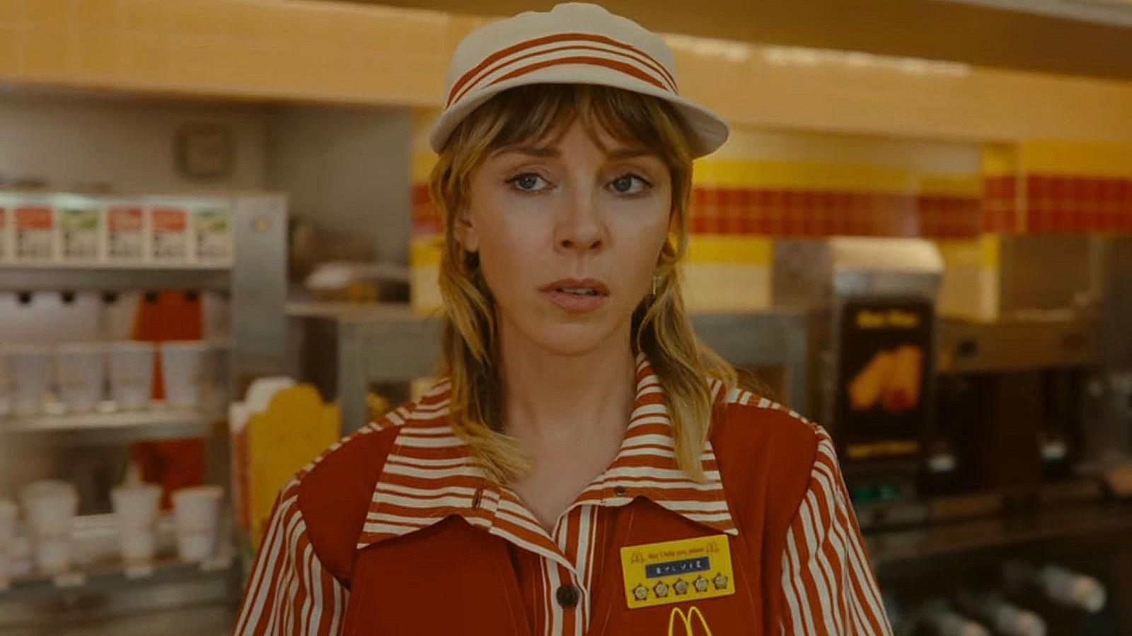 Sylvie in McDonald's in Loki Season 2