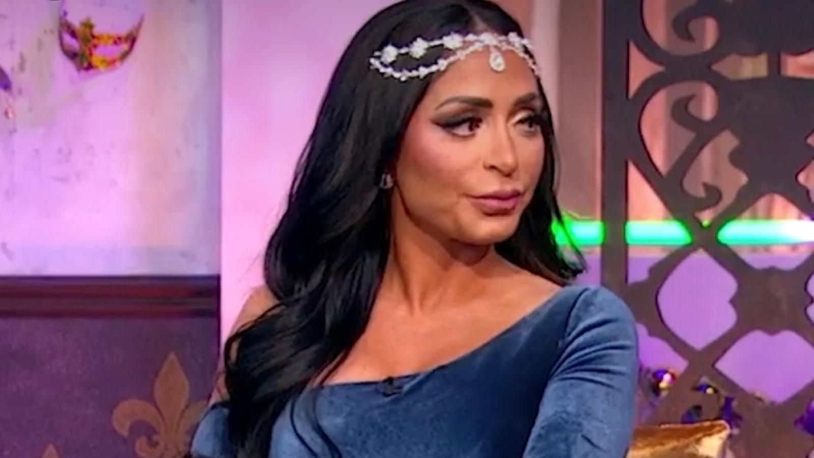 Jersey Shore's Angelina called the police to her NJ home on her fiancee.