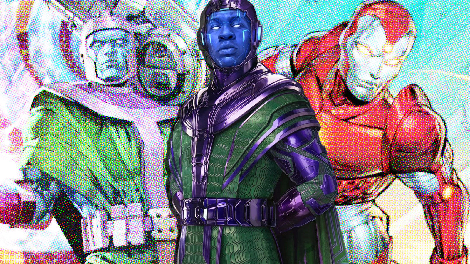 Multiple versions of Kang the Conqueror.