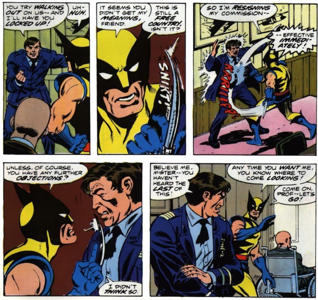 Wolverine joins the X-Men