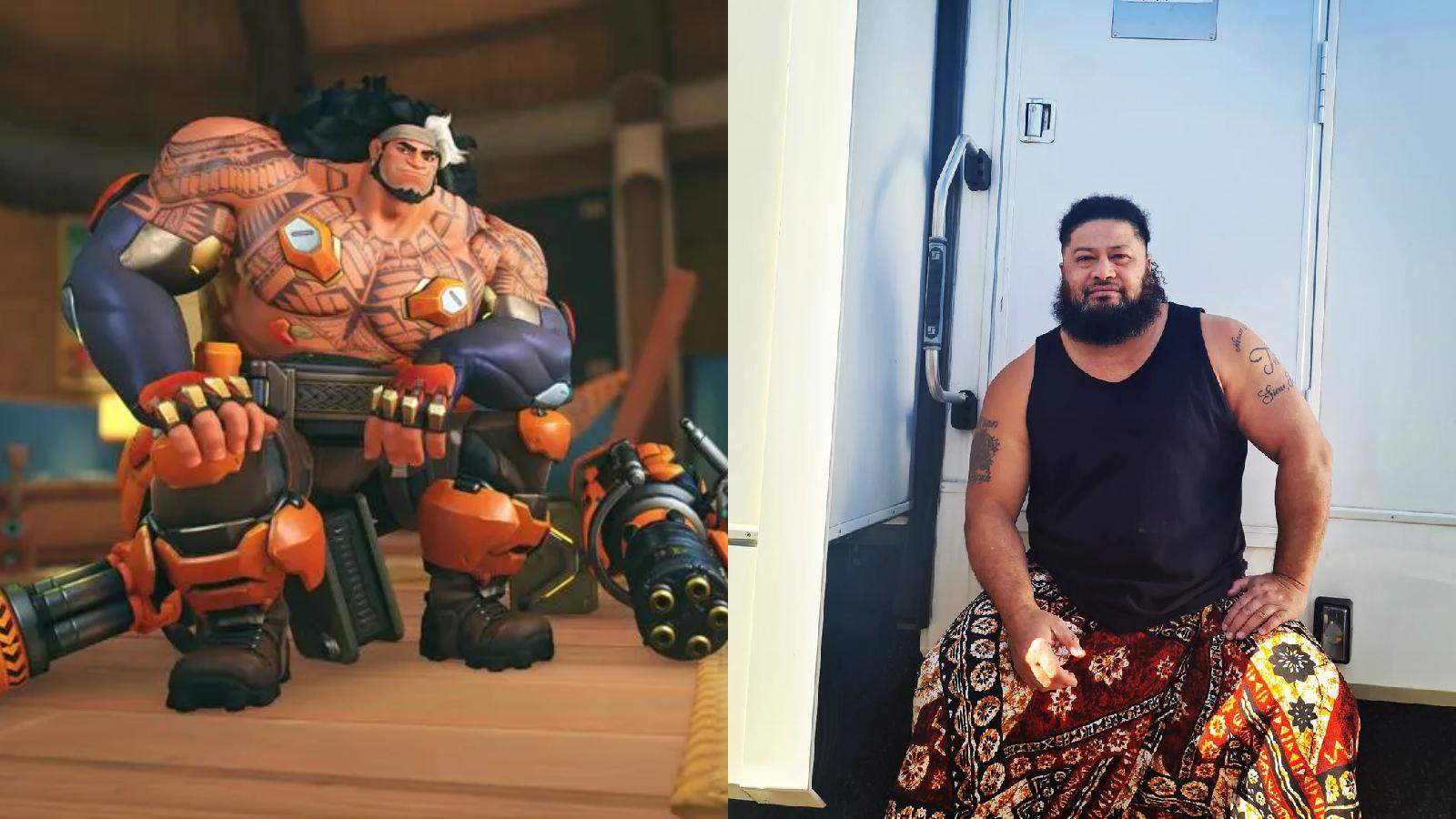 Overwatch 2 Mauga and voice actor