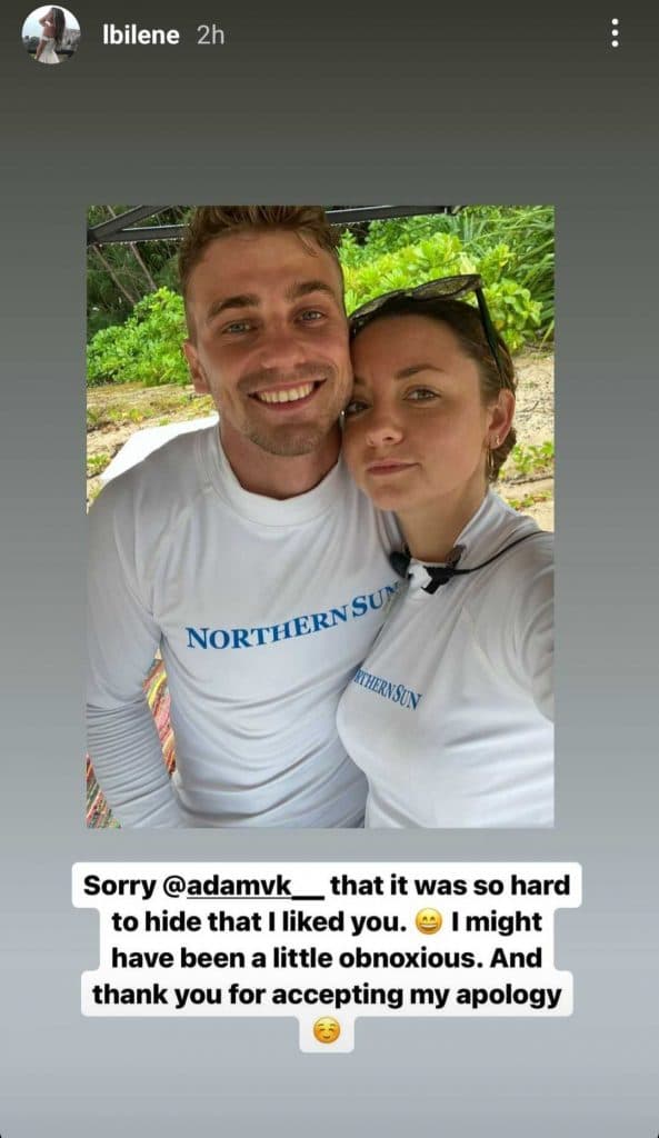 laura from below deck apologizes to adam