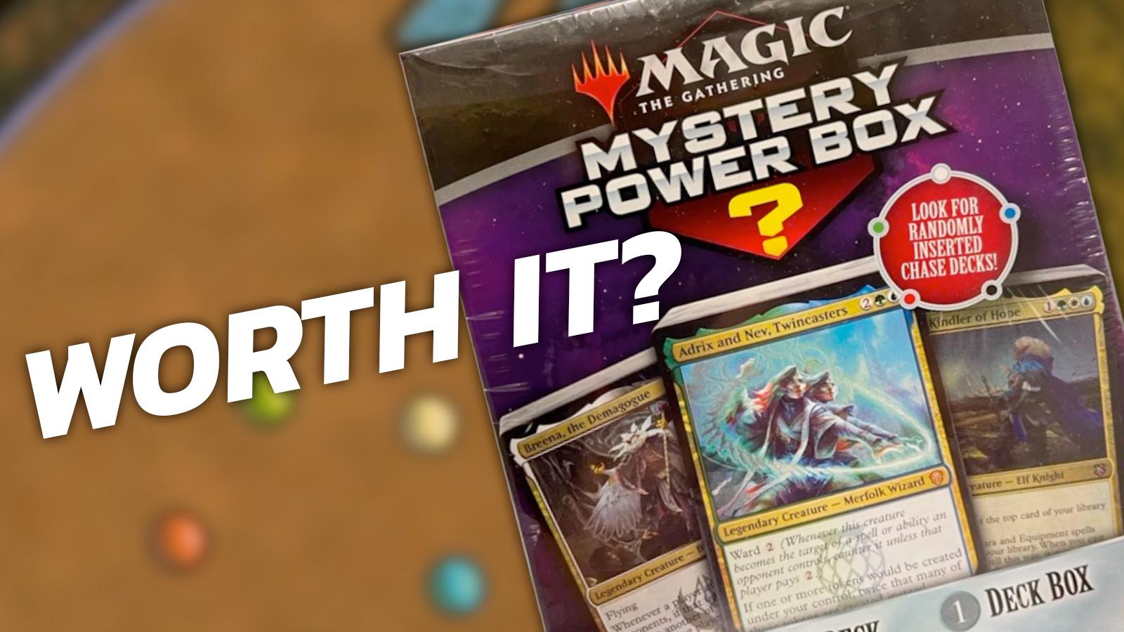 Magic Mystery Power Box from Walmart with text saying "Worth it?"