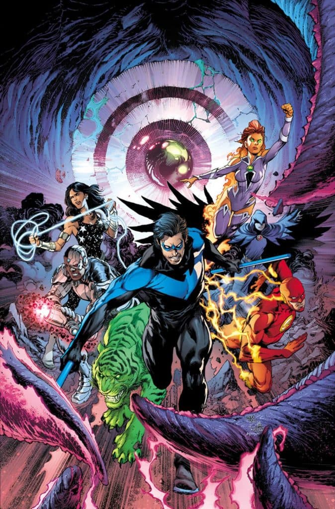 Titans: Beast World #1 cover art