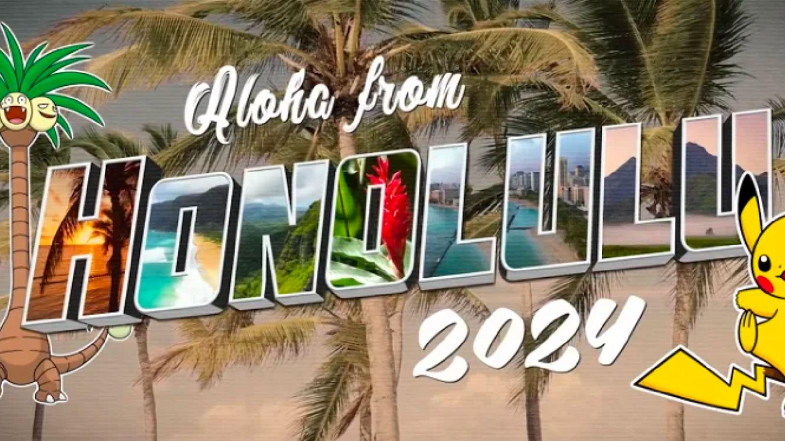 Pokemon announces Hawaii as 2024 Worlds location