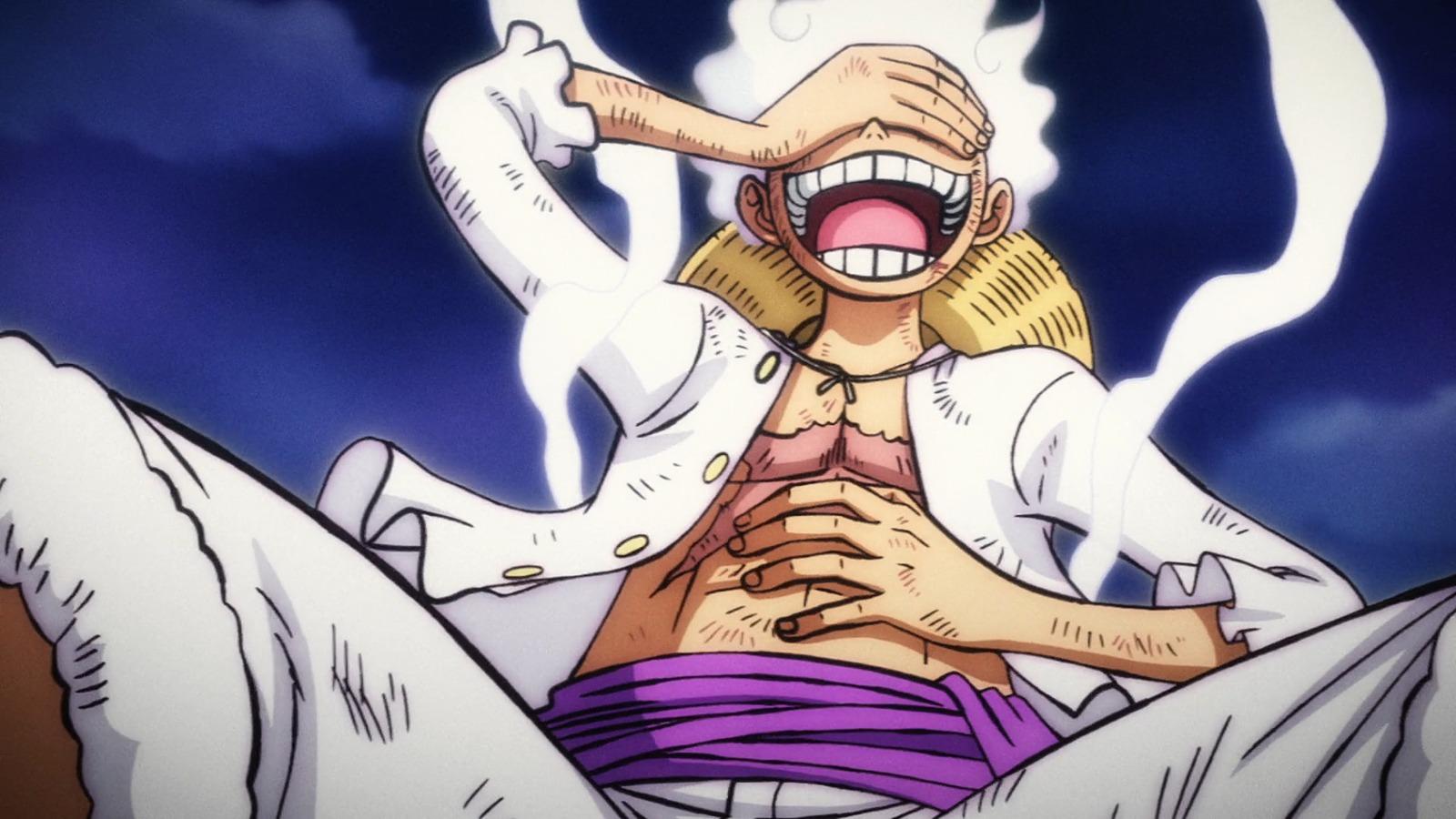 An image featuring One Piece Gear 5 Luffy