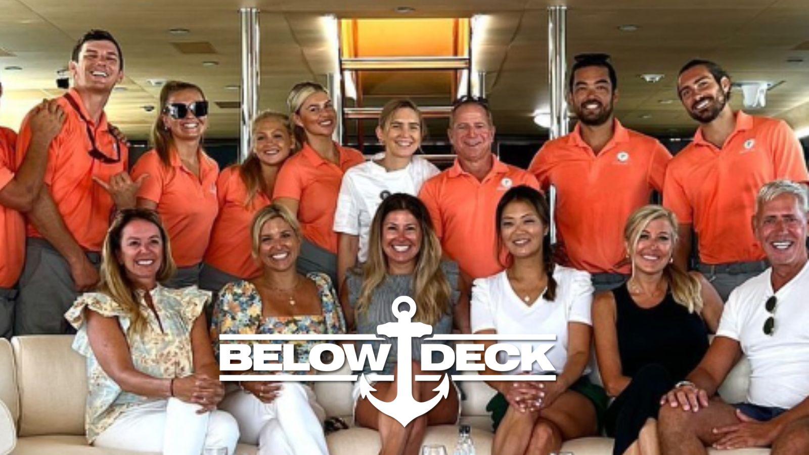 The cast and crew of Below Deck Sailing Yacht Season 4